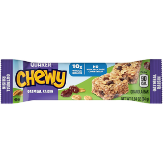 Quaker Chewy Granola Bar Oatmeal Raisin 0.84 Oz