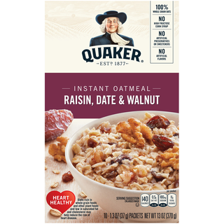 Instant Oatmeal - Raisin, Date & Walnut