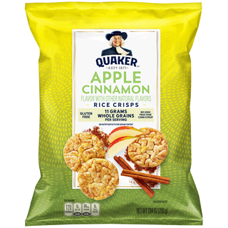 Apple Cinnamon Popped Rice Crisps