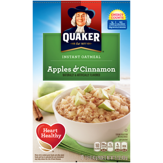 Instant Oatmeal, Apples & Cinnamon