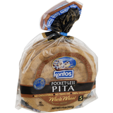 Pocket-Less Whole Wheat Pita