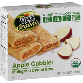 Health Valley Multigrain Cereal Bars 6 Ea