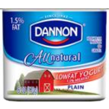 Yogurt, Low Fat, Plain