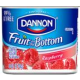 Dannon Fruit On The Bottom Raspberry Yogurt, 5.3 Oz.