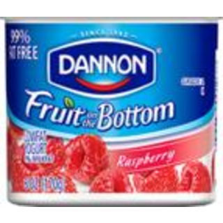 Dannon Fruit On The Bottom Raspberry Yogurt, 5.3 Oz.