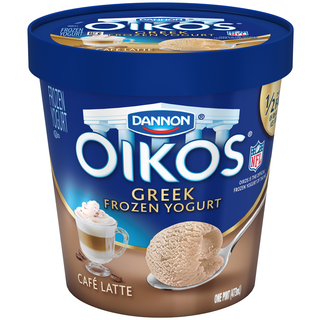Oikos Greek Frozen Yogurt, Cafe Latte