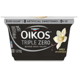 Yogurt, Greek, Vanilla, Blended