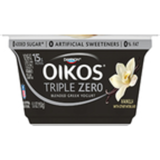 Yogurt, Greek, Vanilla, Blended