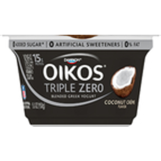 Yogurt, Greek, Coconut Creme Flavored, Blended