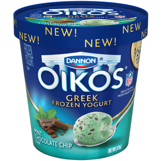 Greek Frozen Yogurt, Mint Chocolate Chip