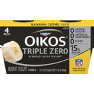 Triple Zero Banana Cream Flavor