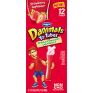 Danimals Yo-Tubes Lowfat Yogurt