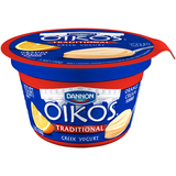 Yogurt, Greek, Blended, Orange Cream Flavor