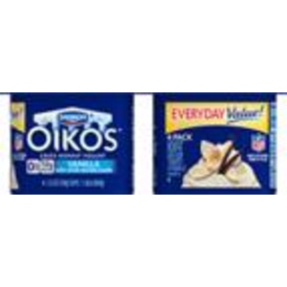 Oikos Greek Nonfat Yogurt, Vanilla