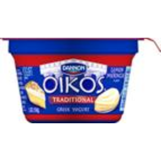 Yogurt, Greek, Lemon Meringue Flavored, Blended