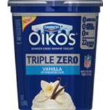 Yogurt, Nonfat, Blended Greek, Vanilla