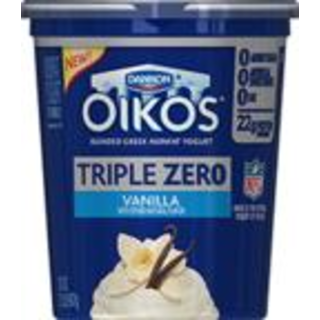 Yogurt, Nonfat, Blended Greek, Vanilla