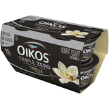 Yogurt, Greek, Vanilla, Blended, 4 Pack