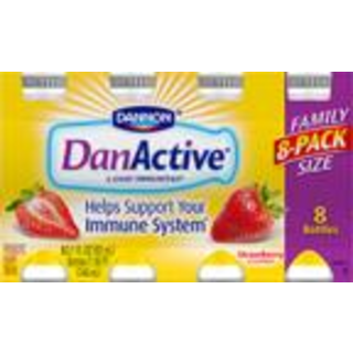Probiotic Dairy Drink, Strawberry Flavor