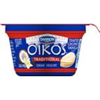 Yogurt, Greek, Blended, Toasted Coconut Vanilla Flavor