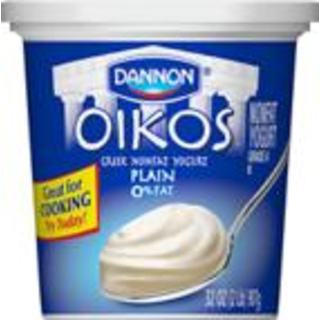 Yogurt, Greek, Nonfat, Plain