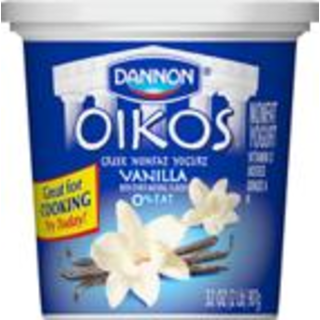 Yogurt, Greek, Vanilla, Blended