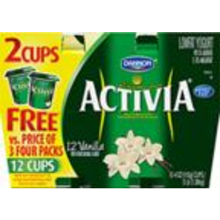 Yogurt, Lowfat, Vanilla