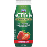 Yogurt Drink, Lowfat, Strawberry Flavor, Probiotic Dailies, 8 Pack