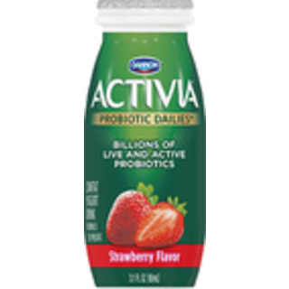 Yogurt Drink, Lowfat, Strawberry Flavor, Probiotic Dailies, 8 Pack