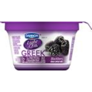 Light & Fit Greek Yogurt, Blackberry
