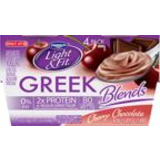 Light & Fit, Greek, NonFat Yogurt, Cherry Chocolate