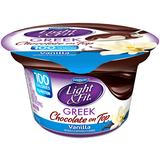 Greek Yogurt Vanilla, Chocolate on Top