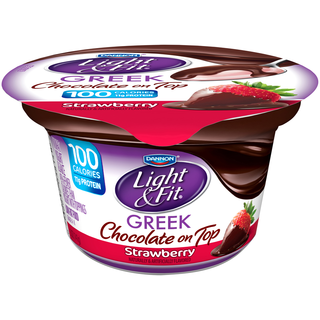 Greek Yogurt, Strawberry with Chocolate