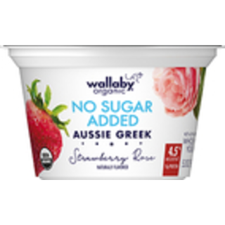 No Sugar Added Aussie Greek Yogurt, Strawberry Rose