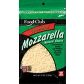 Shredded Cheese, Low-Moisture Part-Skim, Natural, Mozzarella
