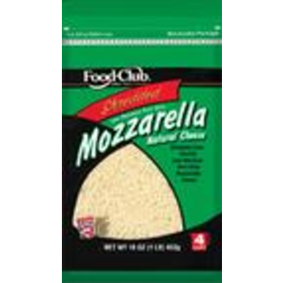 Shredded Cheese, Part-Skim, Low-Moisture, Mozzarella