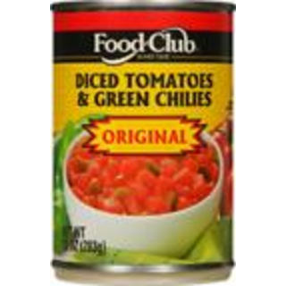Diced Tomatoes With Green Chilies