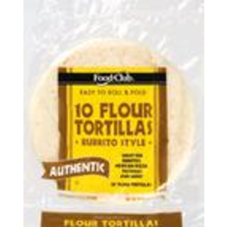 Flour Tortillas, Burrito Style