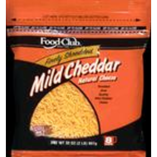 Finely Shredded Cheese, Mild Cheddar