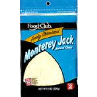 Finely Shredded Cheese, Monterey Jack