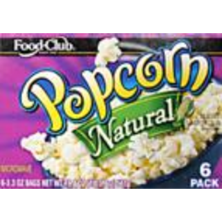 No Butter Microwave Popcorn