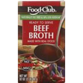 Beef Broth, Fat Free & 55% Less Sodium