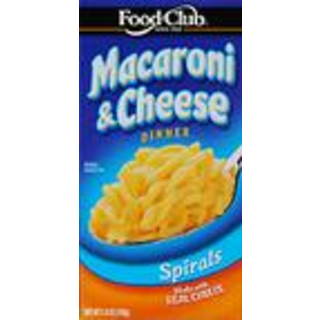 Macaroni & Cheese Dinner, Spirals