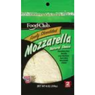 Cheese, Finely Shredded, Mozzarella