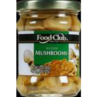 Mushrooms, Sliced