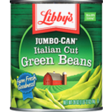 Green Beans, Italian Cut, Jumbo-Can