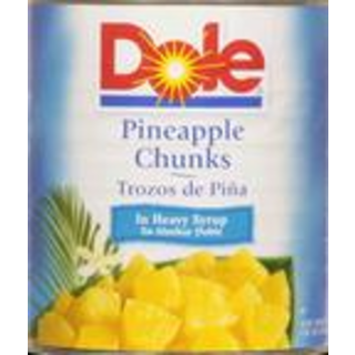 Dole® Pineapple Chunks In Heavy Syrup 6.75 Lb. Can
