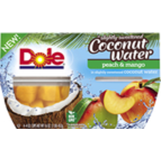 Coconut Water, Peach & Mango