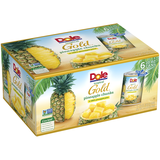 Dole® Tropical Gold® Pineapple Chunks In 100% Pineapple Juice 6-20 Oz. Cans