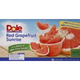 Red Grapefruit Sunrise, in a Blend of 100% Fruit Juices
